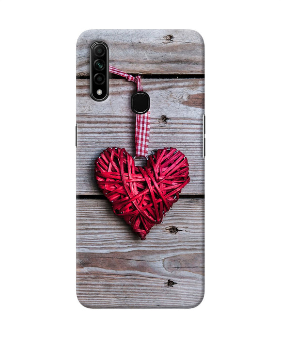 Lace Heart Oppo A31 Back Cover