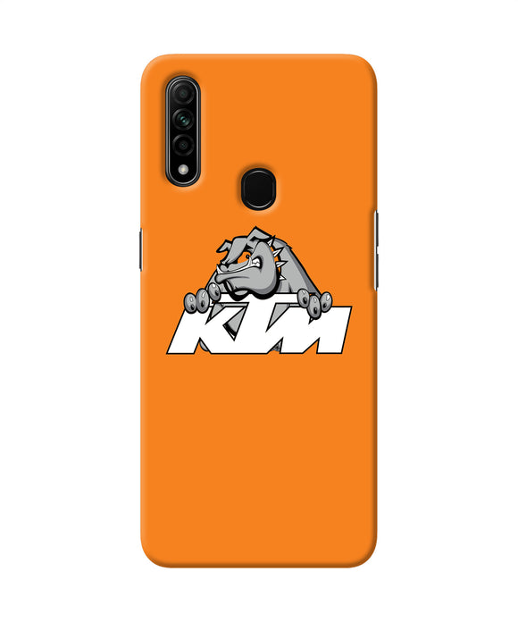 Ktm Dog Logo Oppo A31 Back Cover
