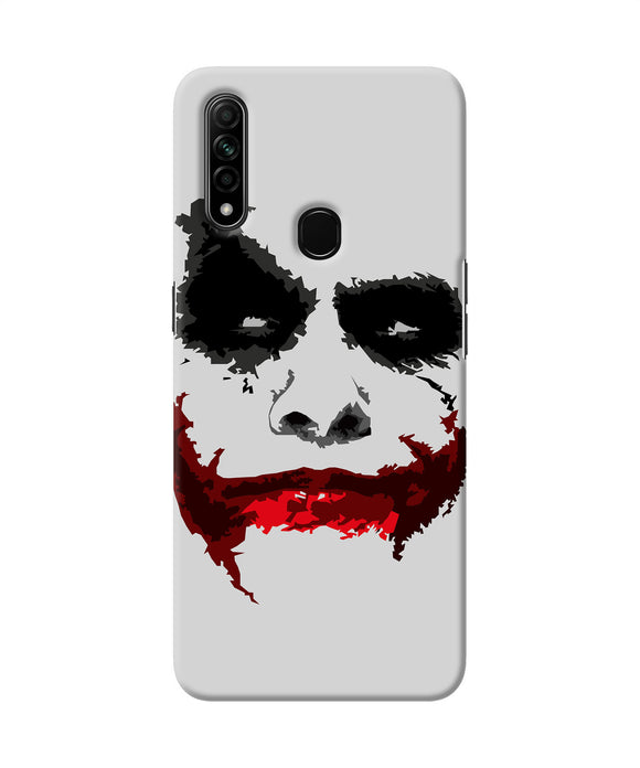 Joker Dark Knight Red Smile Oppo A31 Back Cover