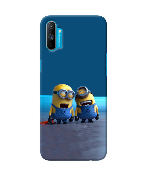 Minion Laughing Realme C3 Back Cover