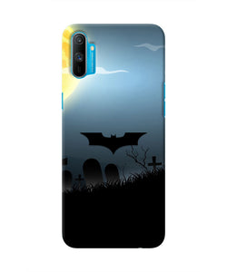 Batman Scary cemetry Realme C3 Real 4D Back Cover