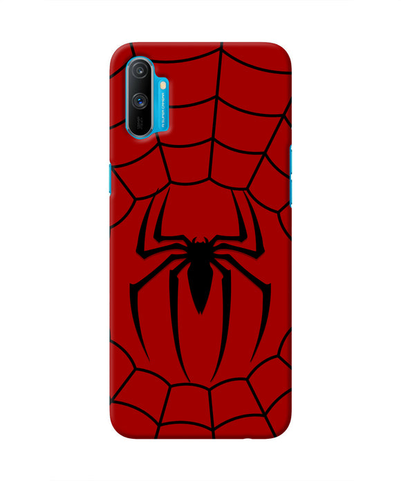 Spiderman Web Realme C3 Real 4D Back Cover
