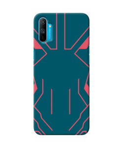 Superman Techno Realme C3 Real 4D Back Cover