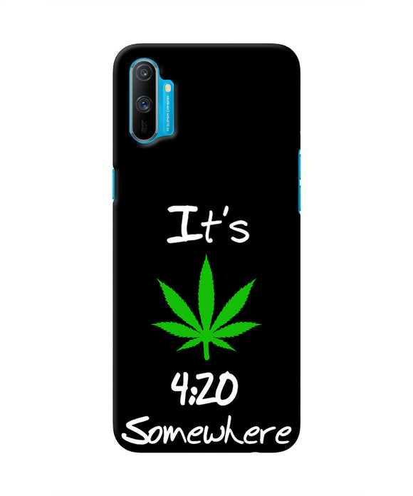 Weed Quote Realme C3 Real 4D Back Cover