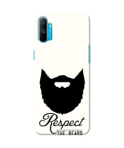 Respect the Beard Realme C3 Real 4D Back Cover