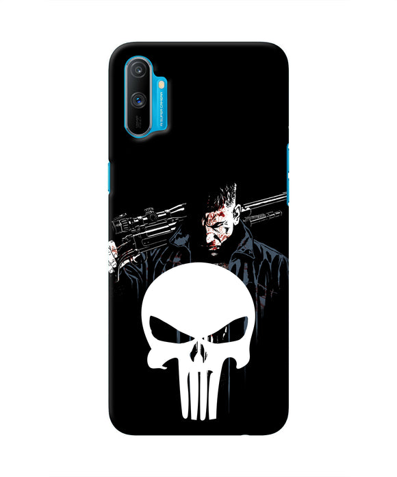 Punisher Character Realme C3 Real 4D Back Cover