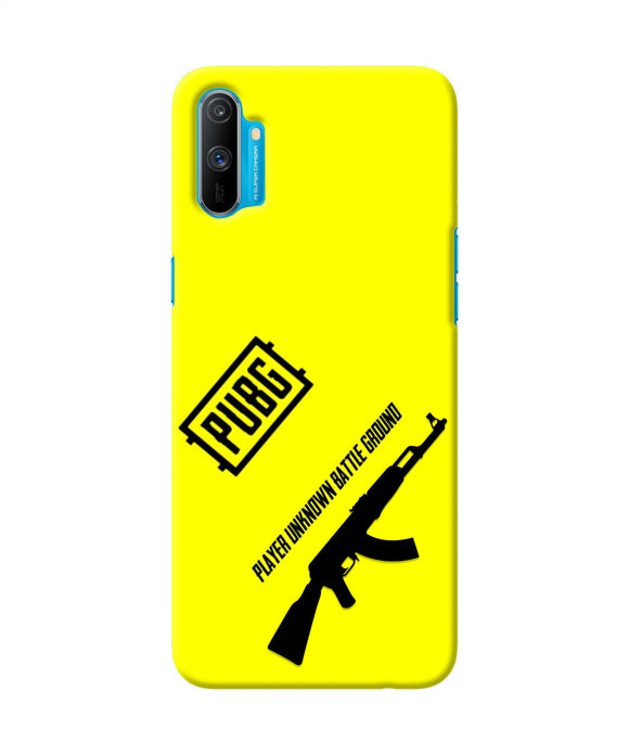 PUBG AKM Gun Realme C3 Real 4D Back Cover