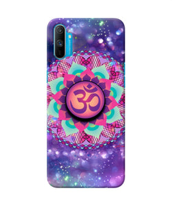 Om Purple Realme C3 Pop Case