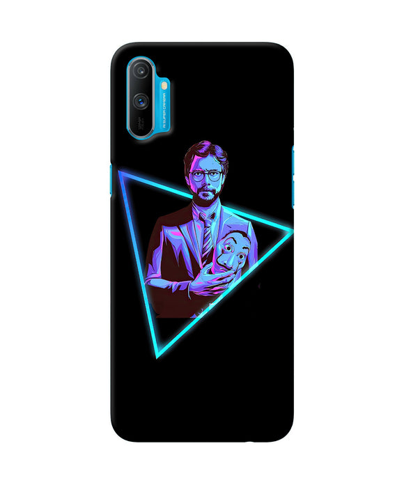 Money Heist Professor In Pub Realme C3 Back Cover