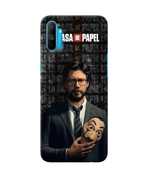 Money Heist Professor with Mask Realme C3 Back Cover