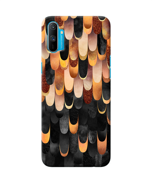 Abstract Wooden Rug Realme C3 Back Cover