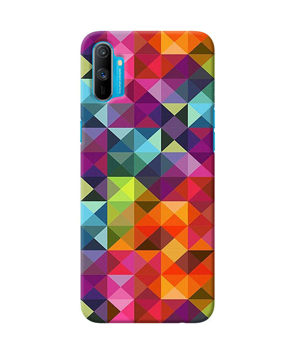 Abstract Triangle Pattern Realme C3 Back Cover