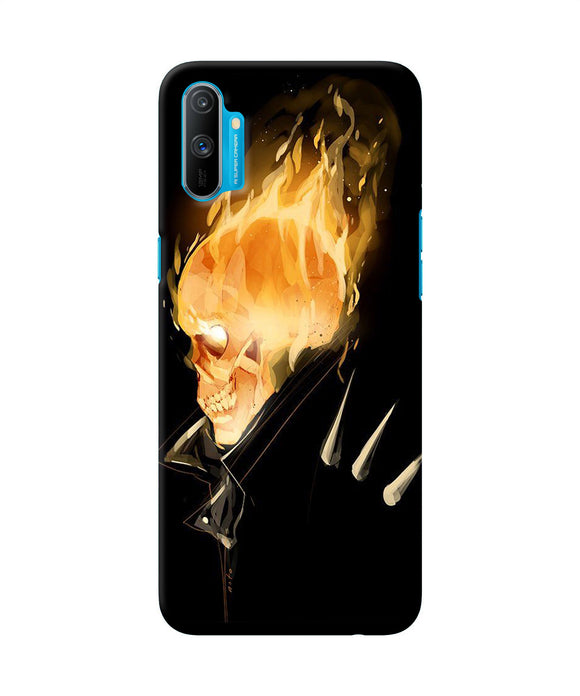 Burning Ghost Rider Realme C3 Back Cover