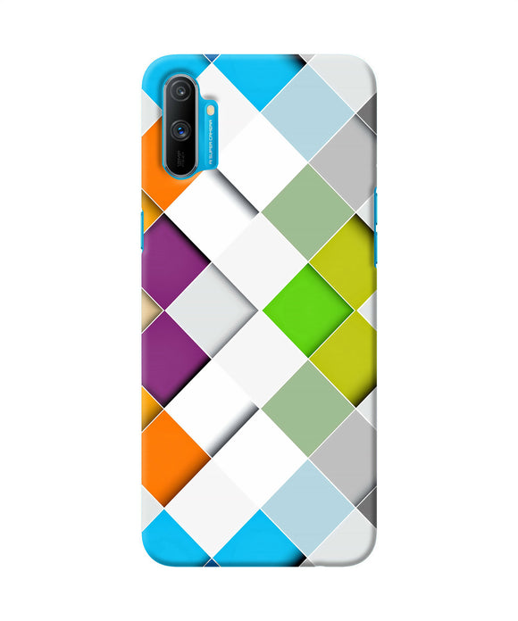 Abstract Color Box Realme C3 Back Cover