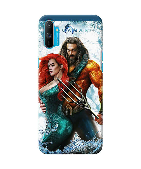 Aquaman Couple Water Realme C3 Back Cover