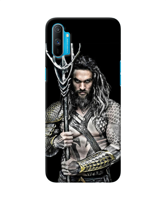 Aquaman Trident Black Realme C3 Back Cover