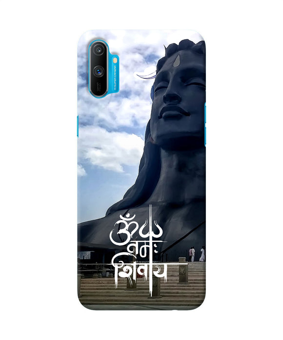 Adiyogi Statue Realme C3 Back Cover