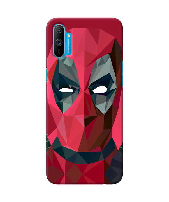 Abstract Deadpool Full Mask Realme C3 Back Cover