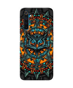 Angry Owl Art Realme 6 Pro Back Cover