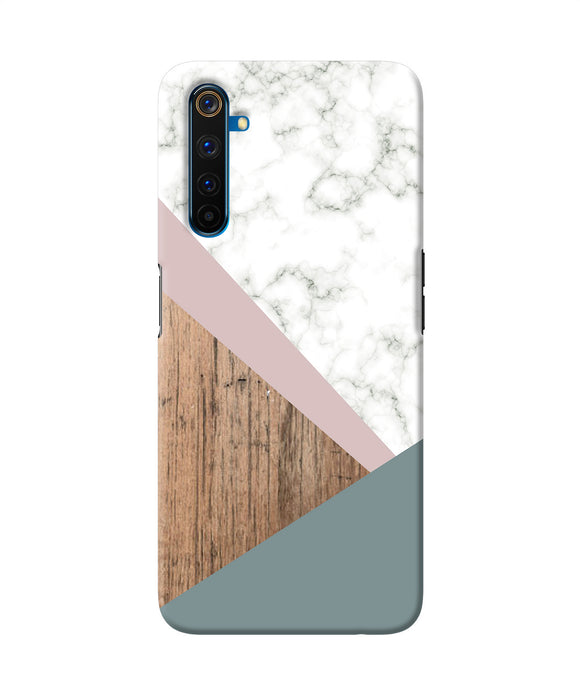 Marble Wood Abstract Realme 6 Pro Back Cover