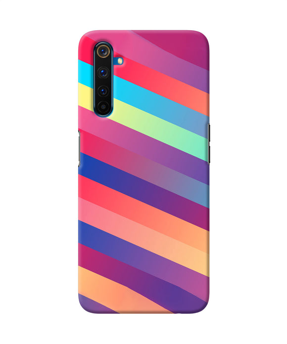 Stripes color Realme 6 Pro Back Cover