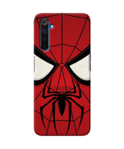 Spiderman Face Realme 6 Pro Real 4D Back Cover