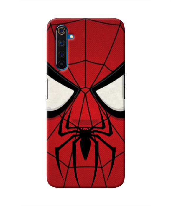 Spiderman Face Realme 6 Pro Real 4D Back Cover