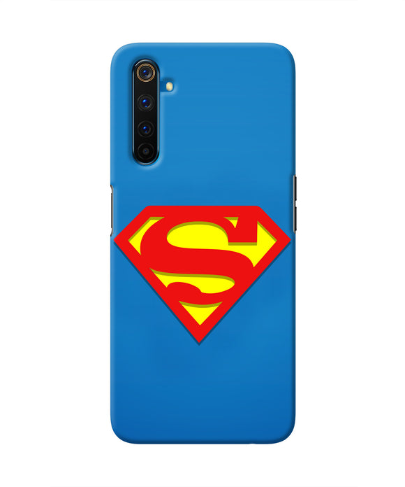 Superman Blue Realme 6 Pro Real 4D Back Cover