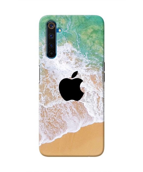 Apple Ocean Realme 6 Pro Real 4D Back Cover