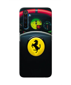 Ferrari Steeriing Wheel Realme 6 Pro Real 4D Back Cover