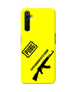 PUBG AKM Gun Realme 6 Pro Real 4D Back Cover