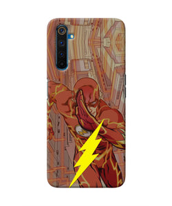 Flash Running Realme 6 Pro Real 4D Back Cover