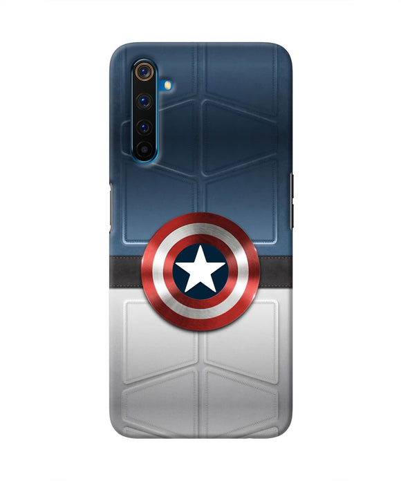Captain America Suit Realme 6 Pro Real 4D Back Cover