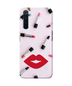 Lips Lipstick Shades Realme 6 Pro Real 4D Back Cover