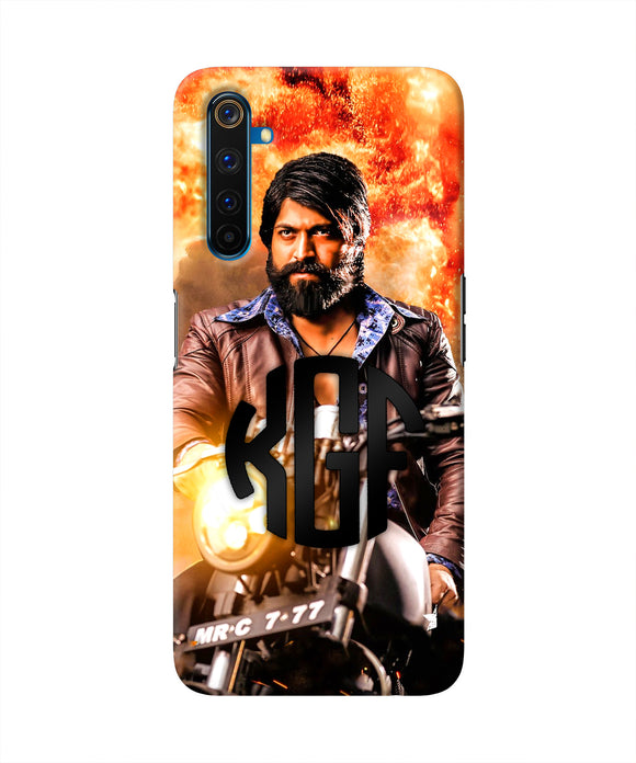 Rocky Bhai on Bike Realme 6 Pro Real 4D Back Cover