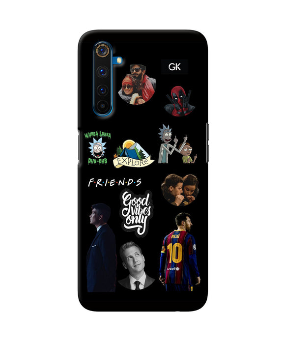Positive Characters Realme 6 Pro Back Cover