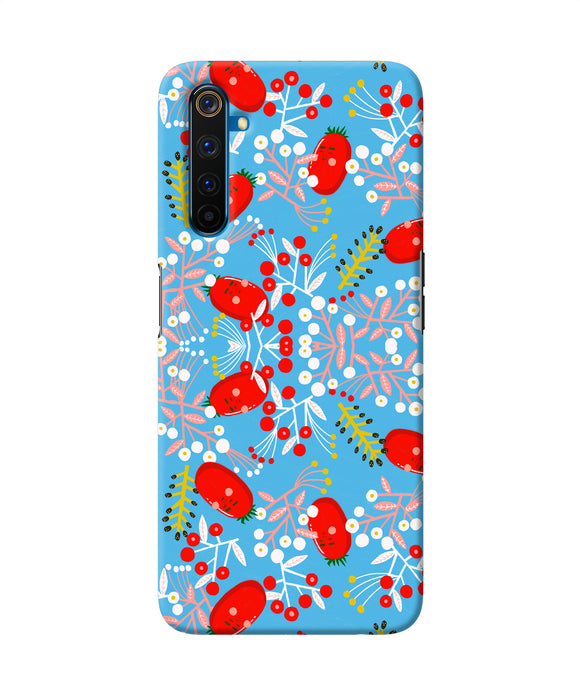 Small Red Animation Pattern Realme 6 Pro Back Cover