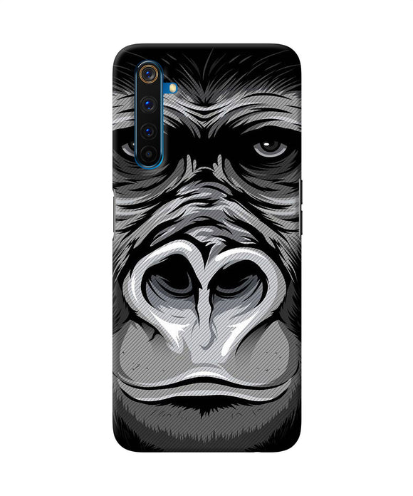 Black Chimpanzee Realme 6 Pro Back Cover