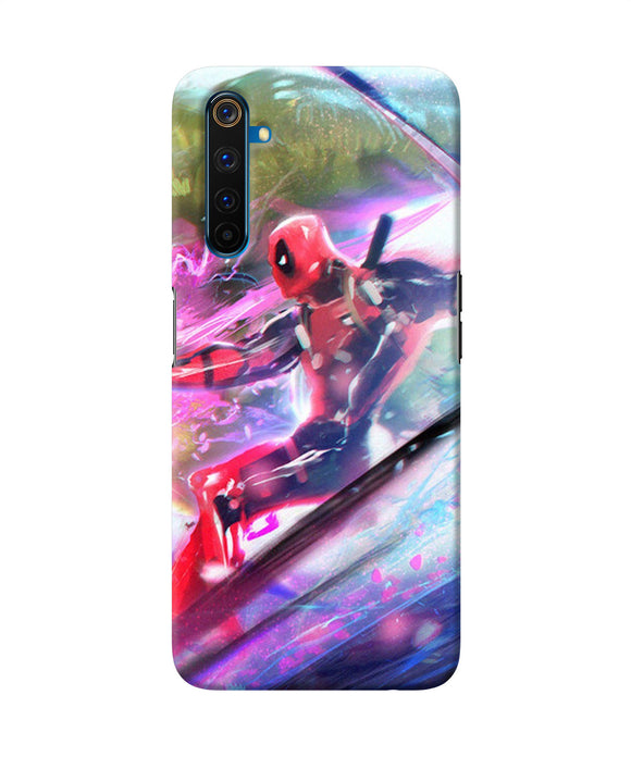 Deadpool Super Hero Realme 6 Pro Back Cover