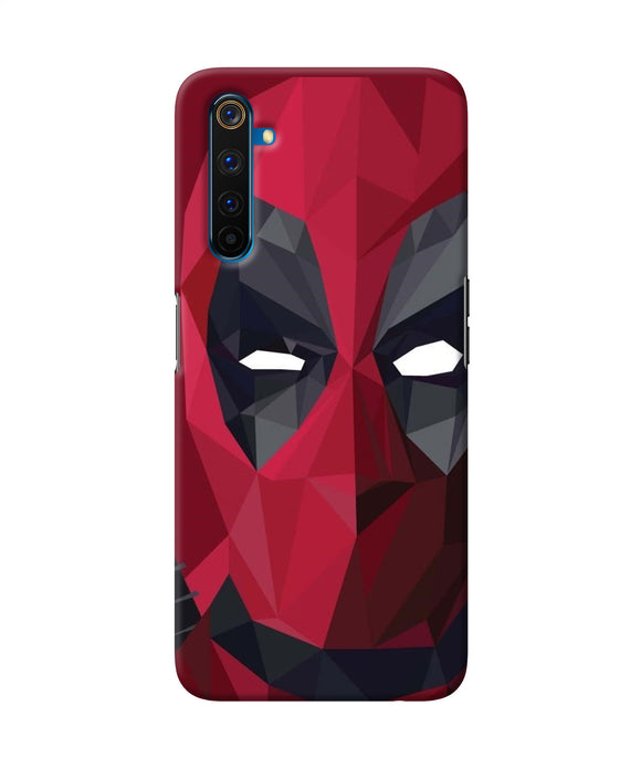 Abstract Deadpool Mask Realme 6 Pro Back Cover
