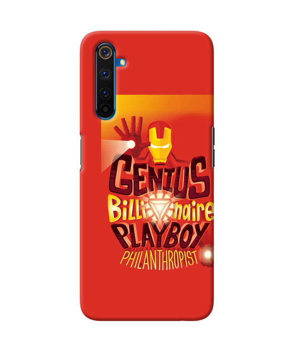 Ironman Quote Realme 6 Pro Back Cover