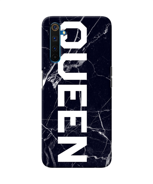 Queen Marble Text Realme 6 Pro Back Cover