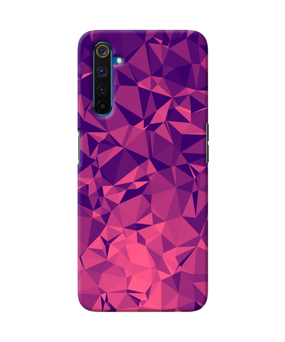 Abstract Red Blue Shine Realme 6 Pro Back Cover