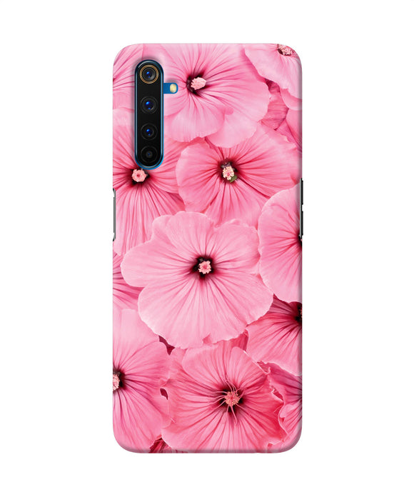 Pink Flowers Realme 6 Pro Back Cover