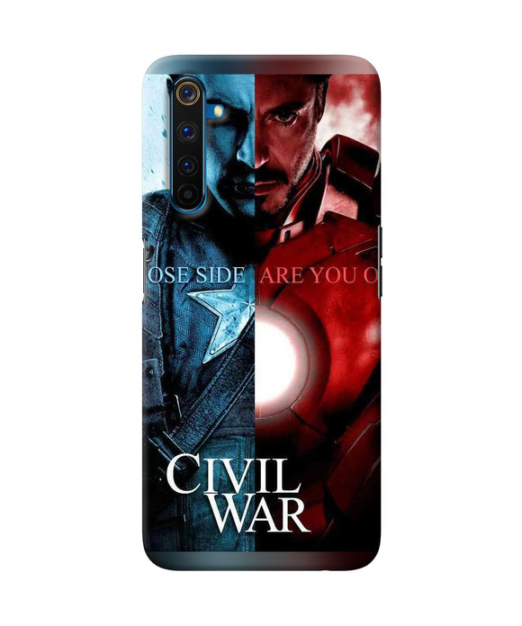 Civil War Realme 6 Pro Back Cover