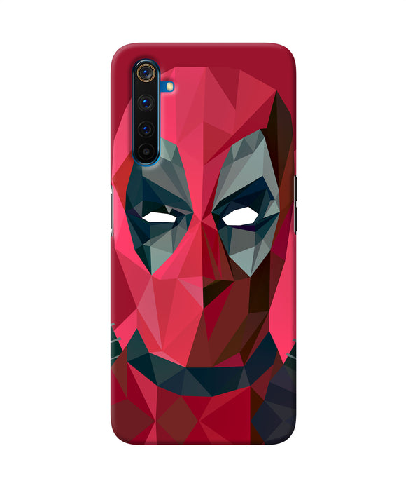 Abstract Deadpool Full Mask Realme 6 Pro Back Cover