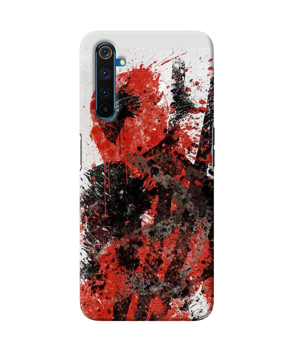 Deadpool Rugh Sketch Realme 6 Pro Back Cover