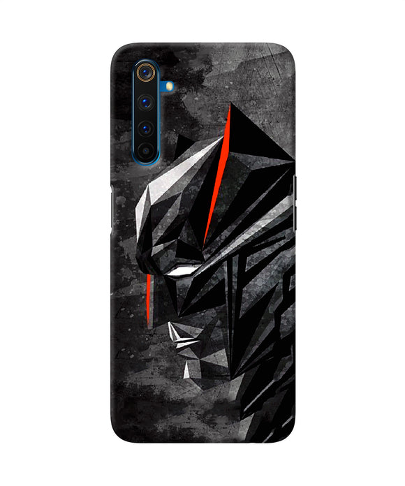 Batman Black Side Face Realme 6 Pro Back Cover