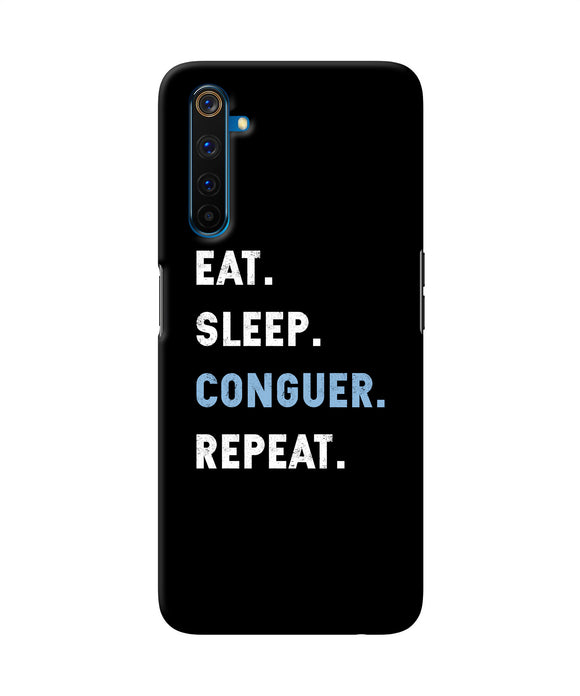 Eat Sleep Quote Realme 6 Pro Back Cover