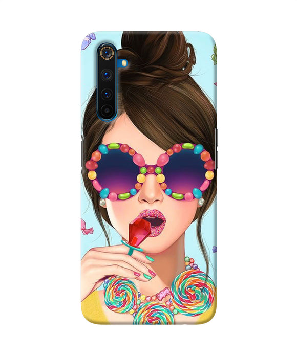 Fashion Girl Realme 6 Pro Back Cover